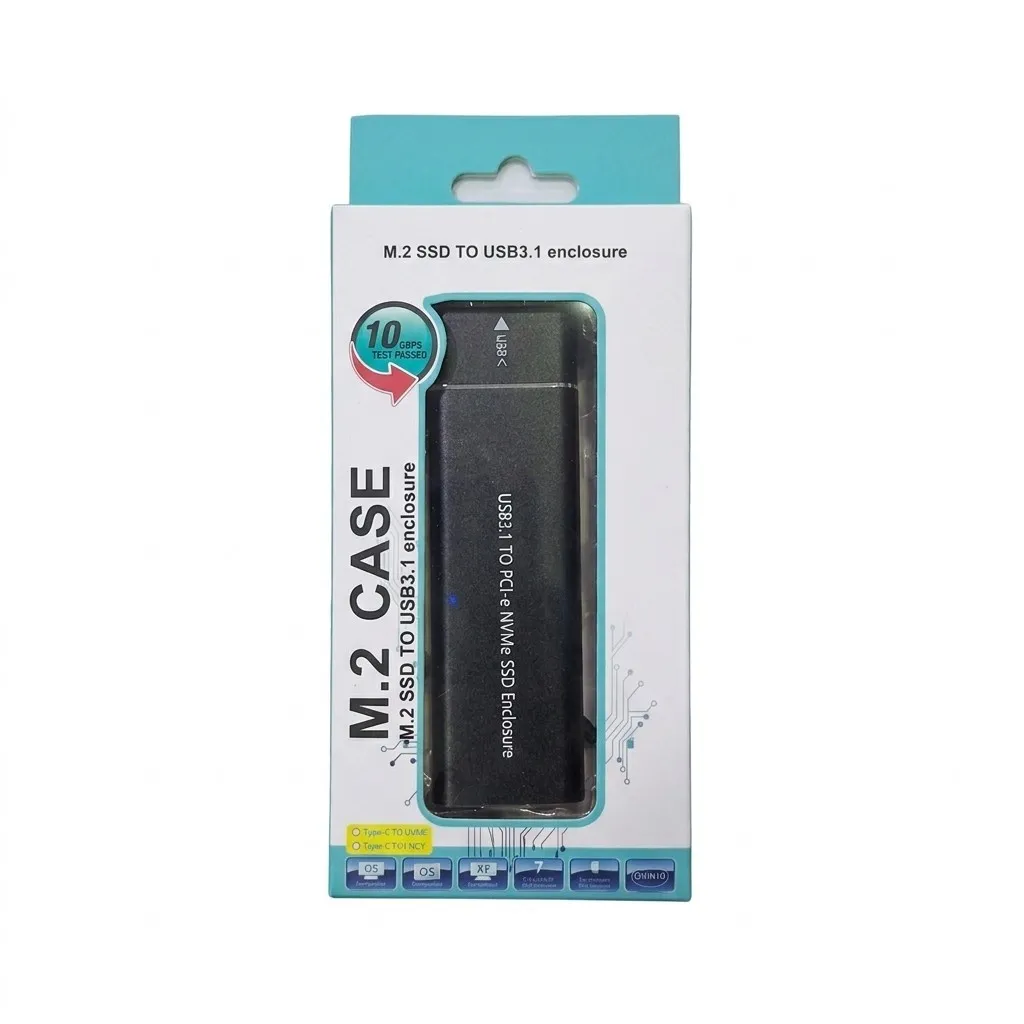 M.2 & NVMe SSD Case - External Enclosure