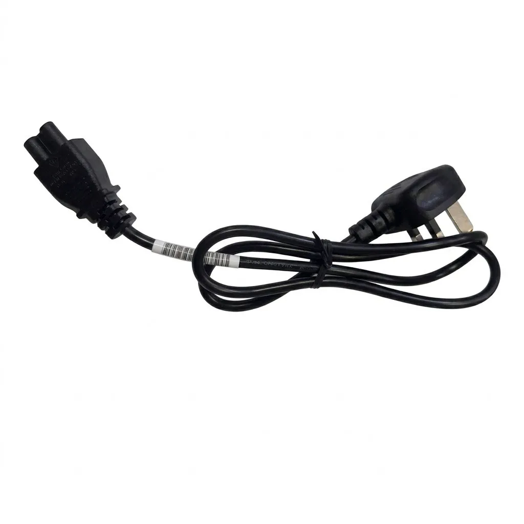UAE 3-Pin Laptop Power Cable - AC Cord 1.5m